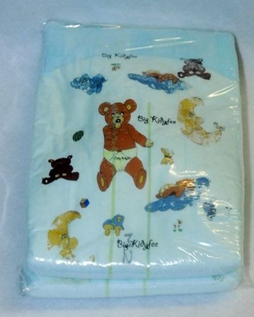 "BIG KIDYFEE." Nursery Decorated , adult nappies (diapers)