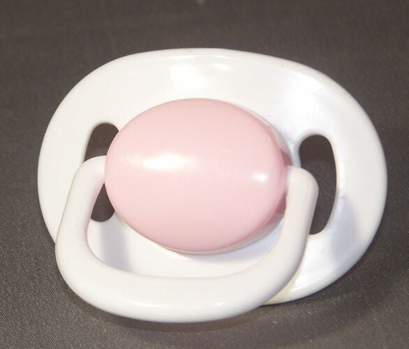 white & pink dummy