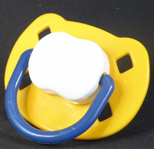 yellow & Dark Blue & white Spanish style dummy