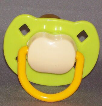 Green, cream and yellow Spanish style dummy
