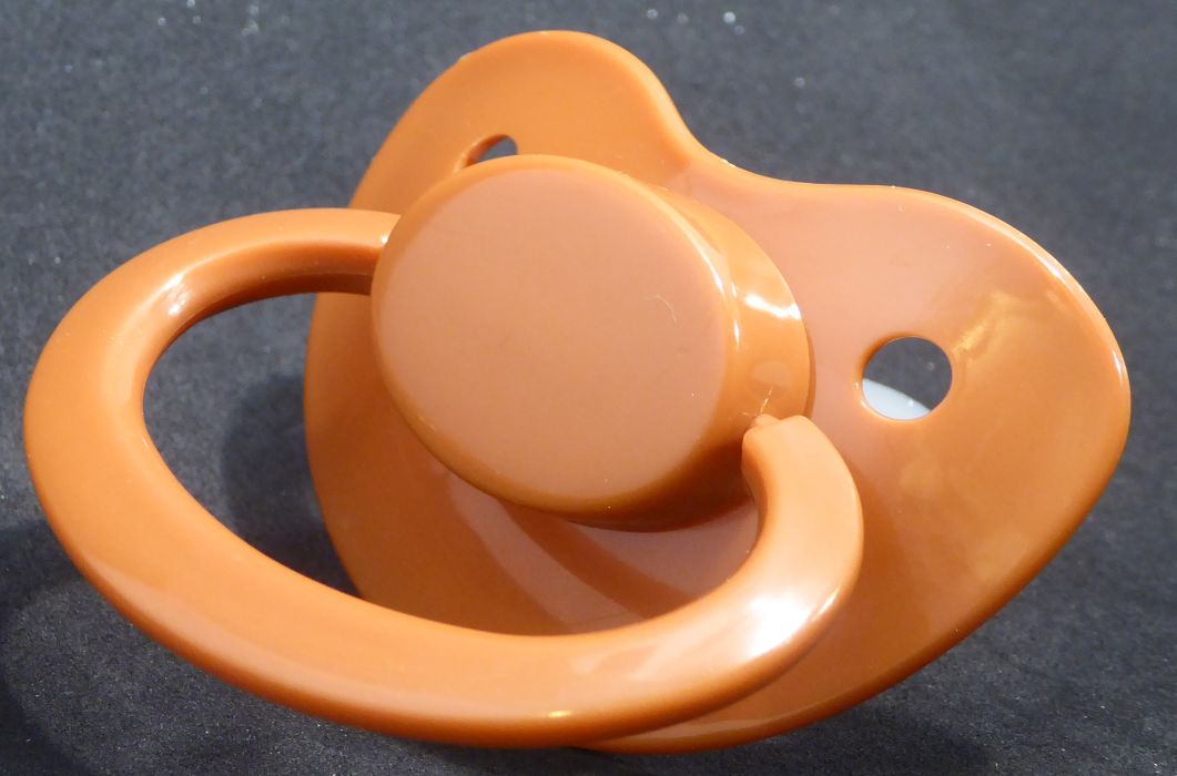Brown large Shield Pacifier