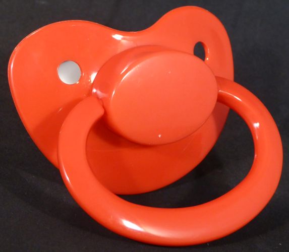 Red Large Shield Pacifier