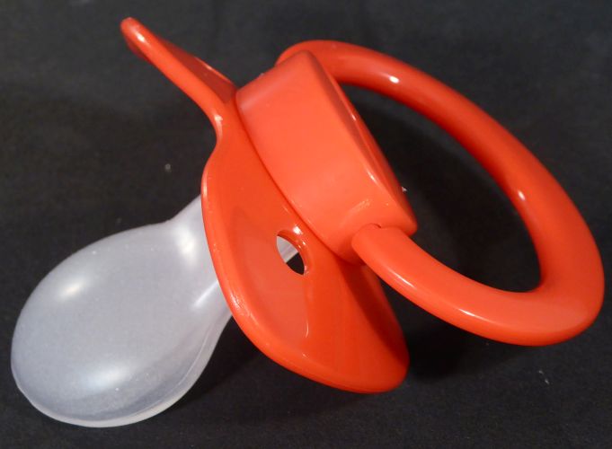 Red Large Shield Pacifier