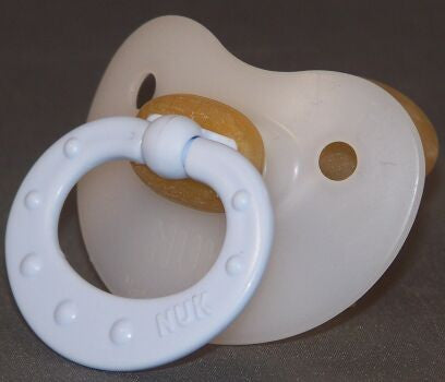 Light Blue Ring NUK Pacifier