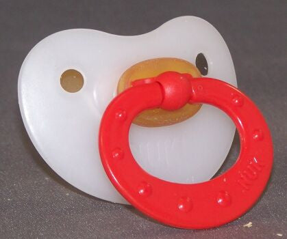Red Handle NUK Pacifier