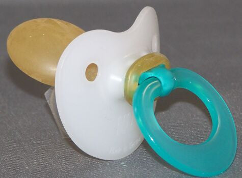 Translusant Turquoise Handle NUK Pacifier