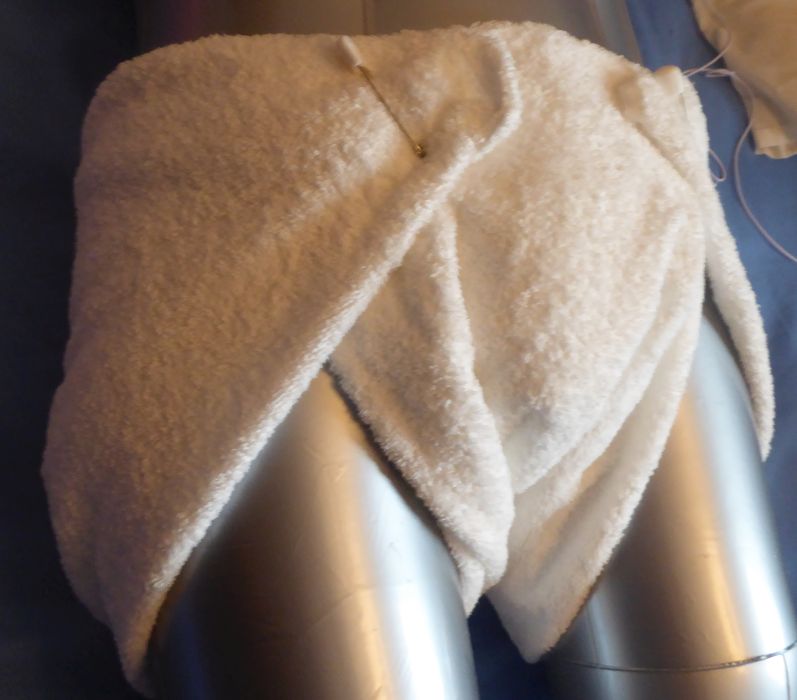 pack of two ,heavy-duty terry towelling nappy (diaper) square 1meter X 1meter