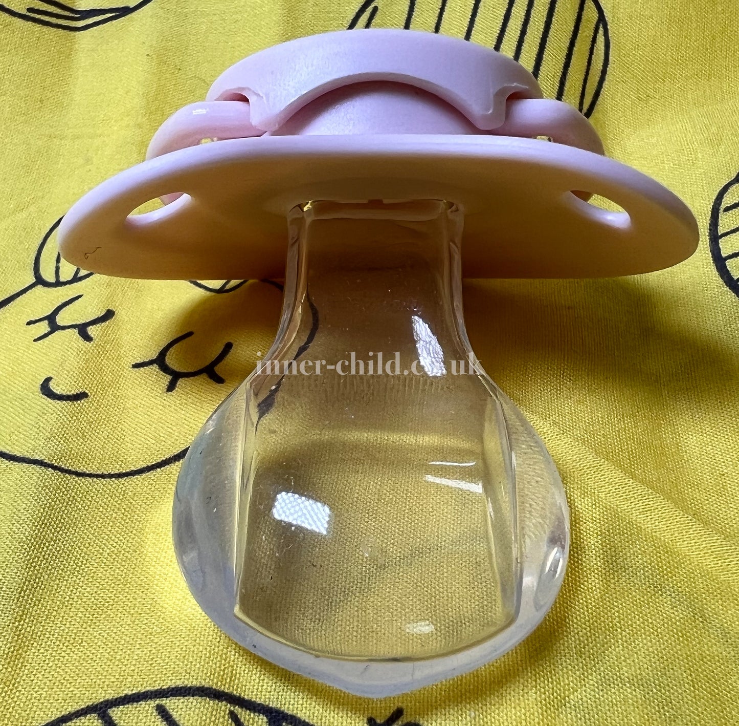Plain Baby Pink Pacifier