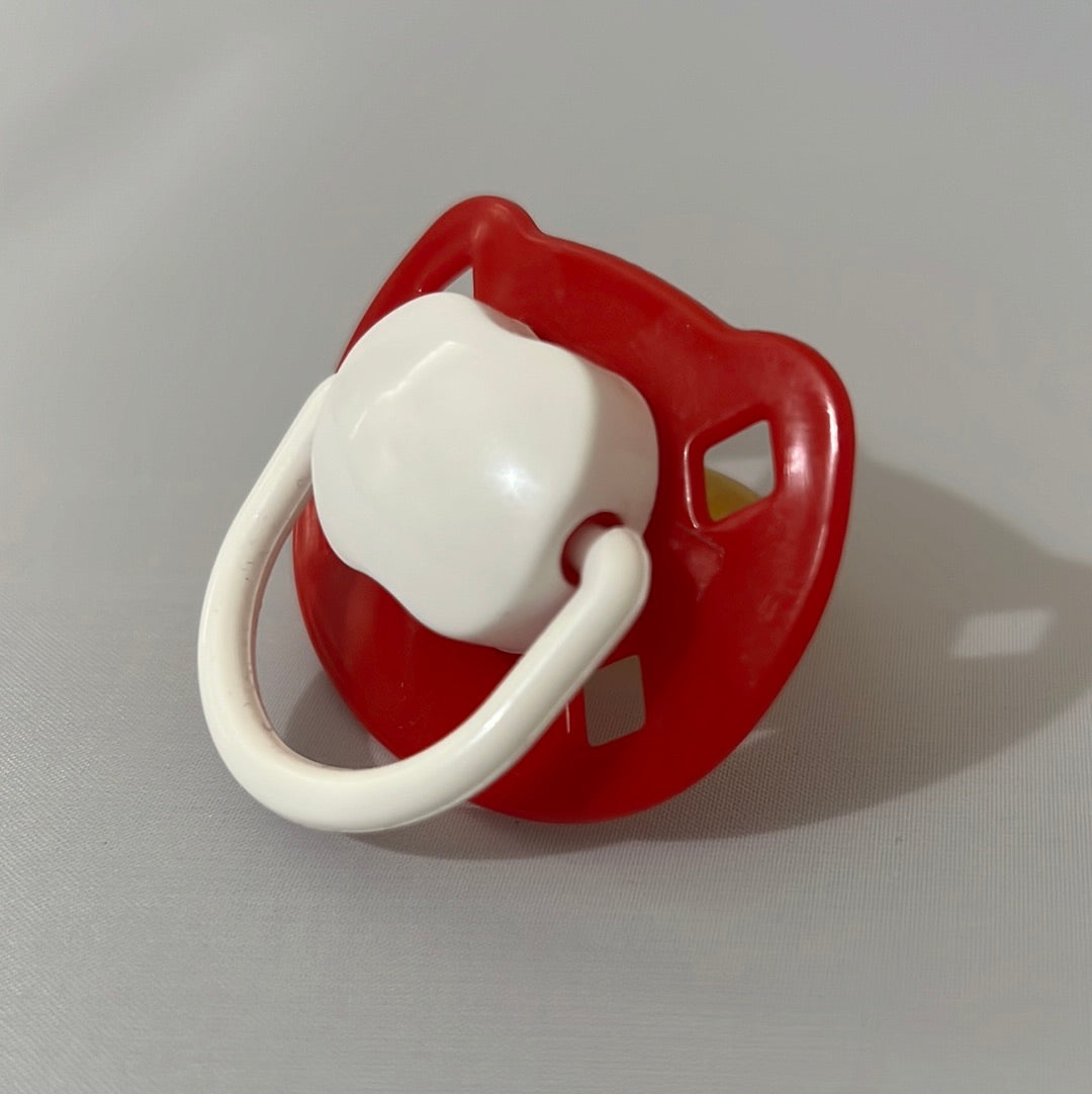Red & white Spanish style dummy