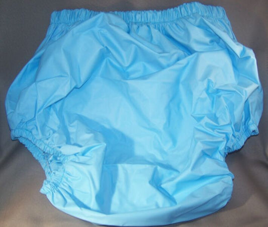 plastic pants PVC blue