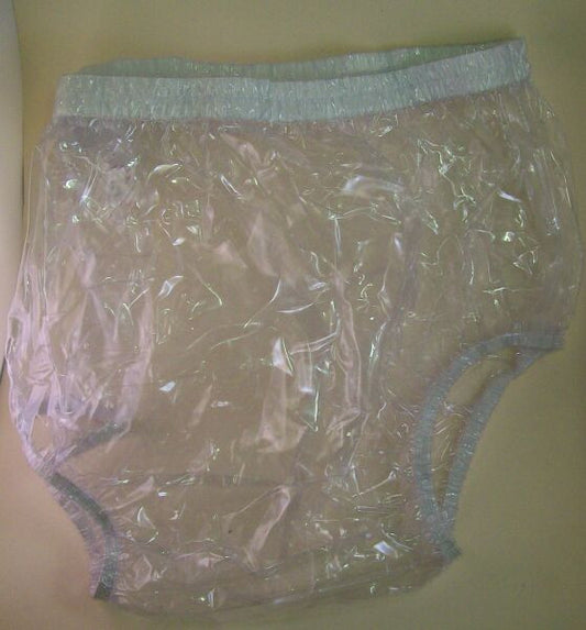 plastic pants PVC clear