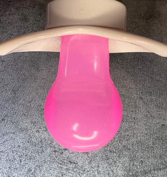 Bright Pink Teat With Solid Edge (Silicone)