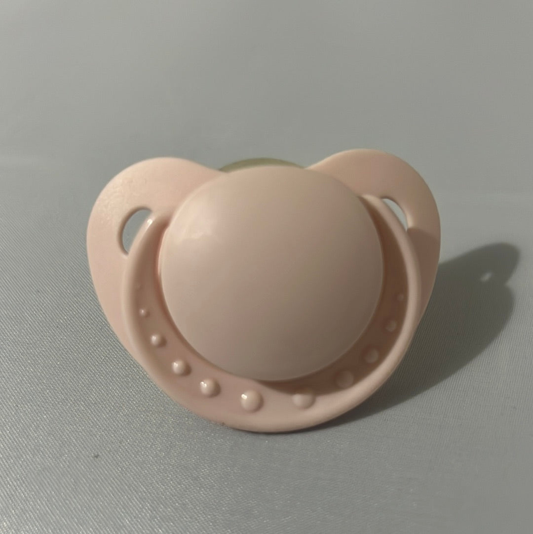 Plain Baby Pink Pacifier