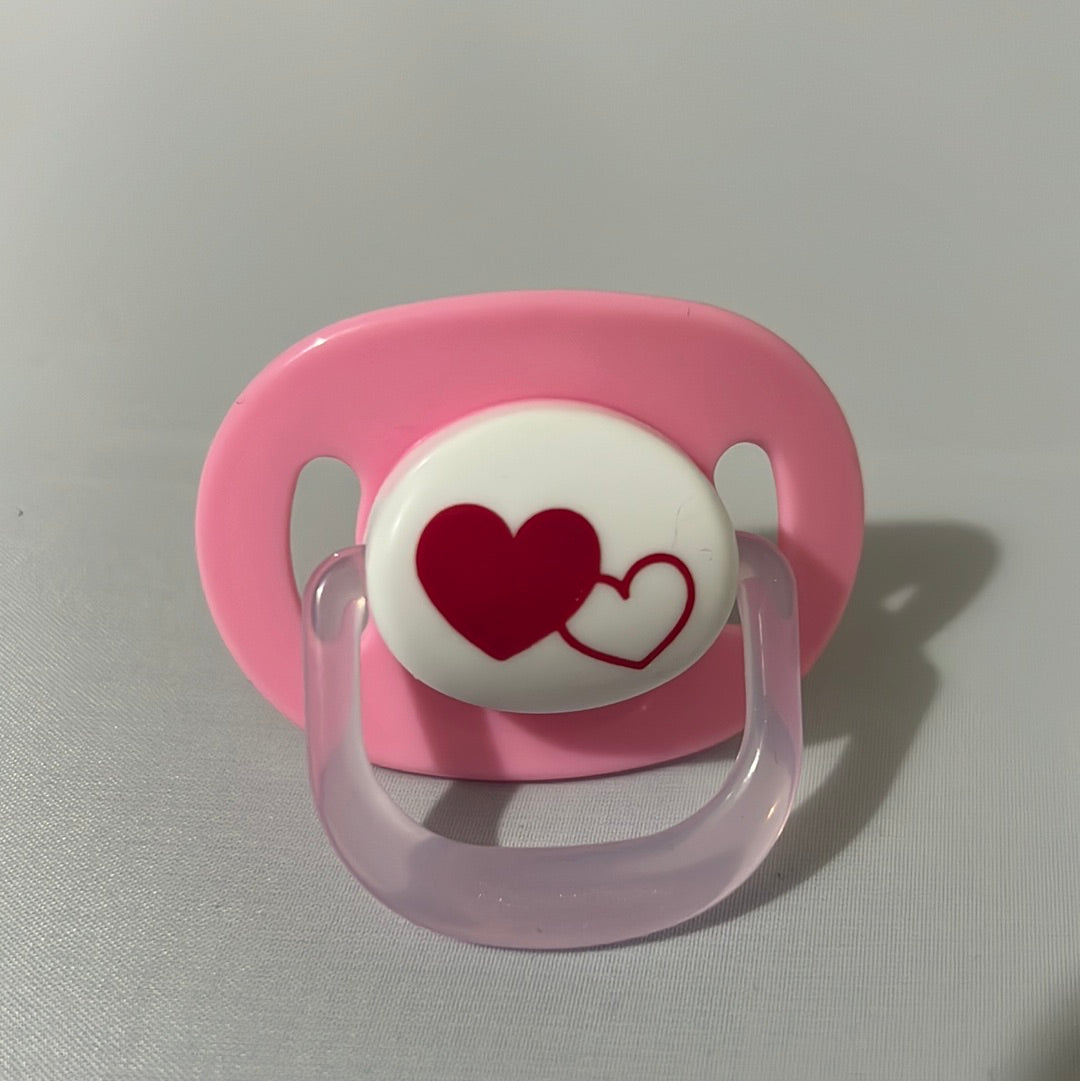 Pink Heart Pacifier